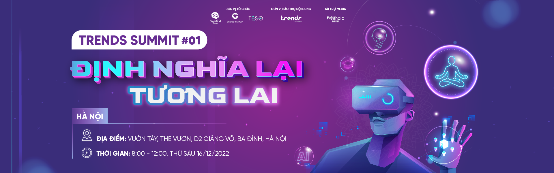 Trends Summit #01 - Định nghĩa lại tương lai